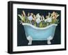 2-Up Bathtub Garden II-Grace Popp-Framed Art Print