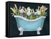 2-Up Bathtub Garden II-Grace Popp-Framed Stretched Canvas