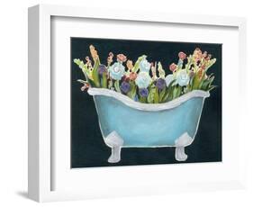 2-Up Bathtub Garden II-Grace Popp-Framed Art Print