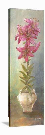 2-Up Lily Vertical-Wendy Russell-Stretched Canvas