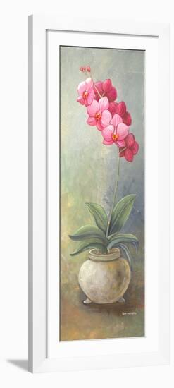 2-Up Orchid Vertical-Wendy Russell-Framed Art Print
