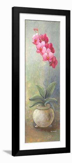 2-Up Orchid Vertical-Wendy Russell-Framed Art Print