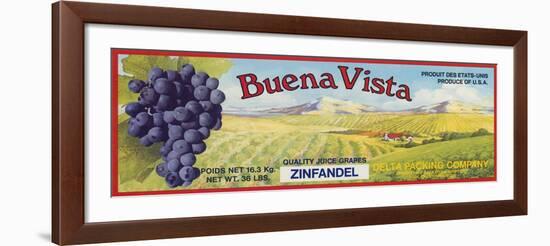 2-Up Vintage Wine Label I-Vision Studio-Framed Art Print