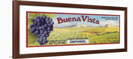 2-Up Vintage Wine Label I-Vision Studio-Framed Premium Giclee Print