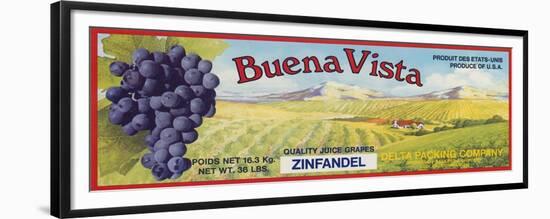 2-Up Vintage Wine Label I-Vision Studio-Framed Premium Giclee Print