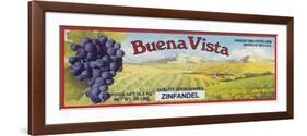 2-Up Vintage Wine Label I-Vision Studio-Framed Art Print