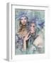 2 Winter Elves-Atelier Sommerland-Framed Art Print