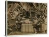 2 Year Old Cyral Hulling Strawberries from His Cart at Johnson's Hulling Station-Lewis Wickes Hine-Stretched Canvas