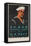 20,000 Apprentice Seamen Needed Immediately Poster-null-Framed Stretched Canvas