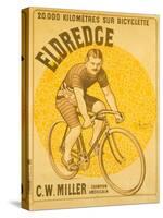 20,000 Kilometers with a Eldredge Bicycle-Marcellin Auzolle and A. Gallice-Stretched Canvas