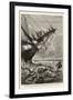 20,000 Leagues Under the Sea: Attacking a Giant Squid-Hildebrand-Framed Photographic Print