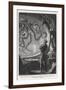 20,000 Leagues Under the Sea: Giant Squid Seen from the Safety of the Nautilus-Hildebrand-Framed Premium Photographic Print