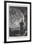 20,000 Leagues Under the Sea: Giant Squid Seen from the Safety of the Nautilus-Hildebrand-Framed Premium Photographic Print