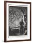 20,000 Leagues Under the Sea: Giant Squid Seen from the Safety of the Nautilus-Hildebrand-Framed Photographic Print