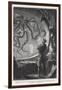 20,000 Leagues Under the Sea: Giant Squid Seen from the Safety of the Nautilus-Hildebrand-Framed Photographic Print
