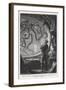 20,000 Leagues Under the Sea: Giant Squid Seen from the Safety of the Nautilus-Hildebrand-Framed Photographic Print