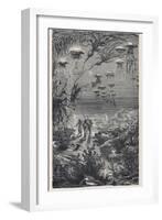 20,000 Leagues Under the Sea: The Divers on the Sea-Bed-Hildebrand-Framed Photographic Print