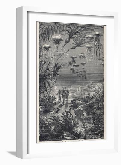 20,000 Leagues Under the Sea: The Divers on the Sea-Bed-Hildebrand-Framed Photographic Print