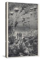 20,000 Leagues Under the Sea: The Divers on the Sea-Bed-Hildebrand-Stretched Canvas