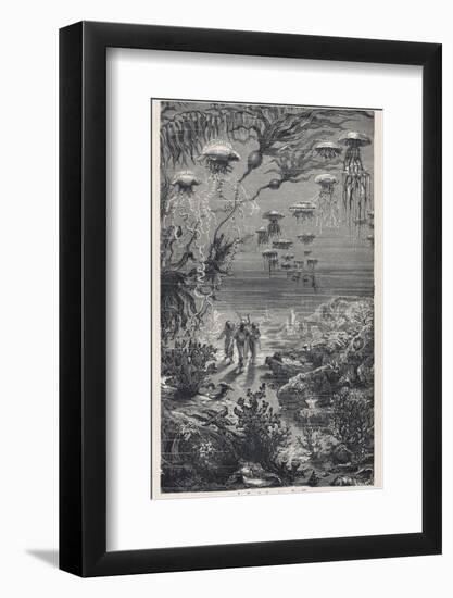 20,000 Leagues Under the Sea: The Divers on the Sea-Bed-Hildebrand-Framed Photographic Print