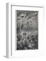 20,000 Leagues Under the Sea: The Divers on the Sea-Bed-Hildebrand-Framed Photographic Print