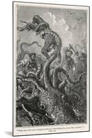 20,000 Leagues Under the Sea: The Squid Claims a Victim-Hildebrand-Mounted Photographic Print
