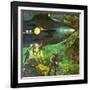 20,000 Leagues under the Sea-English School-Framed Giclee Print