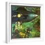 20,000 Leagues under the Sea-English School-Framed Giclee Print