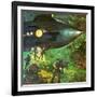 20,000 Leagues under the Sea-English School-Framed Giclee Print