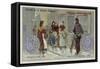 20 Centimes Piece, 1870-null-Framed Stretched Canvas