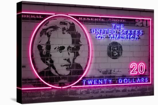 20 Dollars-Octavian Mielu-Stretched Canvas
