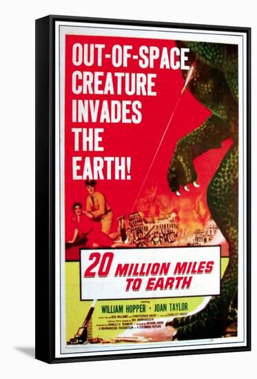 20 Million Miles to Earth, 1957-null-Framed Stretched Canvas