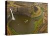200 Foot High Palouse Falls State Park, Washington, USA-Chuck Haney-Stretched Canvas
