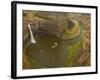 200 Foot High Palouse Falls State Park, Washington, USA-Chuck Haney-Framed Photographic Print