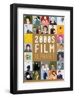 2000s Film Alphabet - A to Z-Stephen Wildish-Framed Art Print