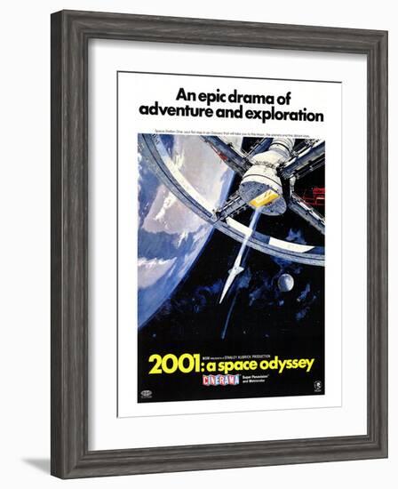 2001: A Space Odyssey, 1968-null-Framed Art Print