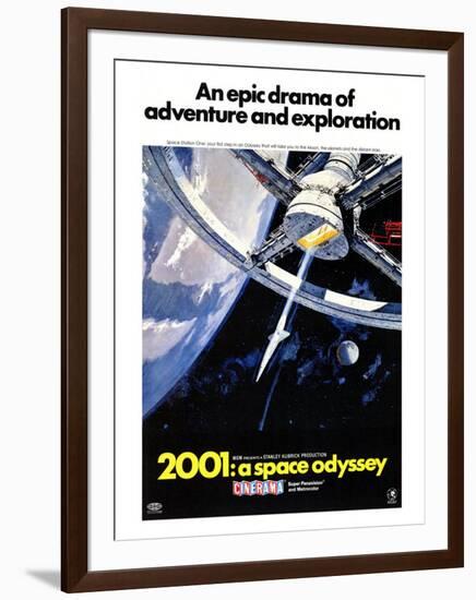 2001: A Space Odyssey, 1968-null-Framed Art Print