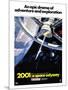 2001: A Space Odyssey, 1968-null-Mounted Art Print