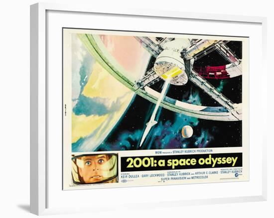 2001: A Space Odyssey, 1968-null-Framed Art Print