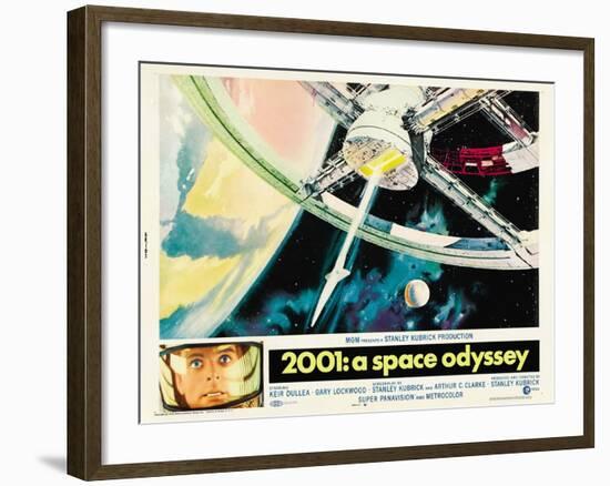 2001: A Space Odyssey, 1968-null-Framed Art Print