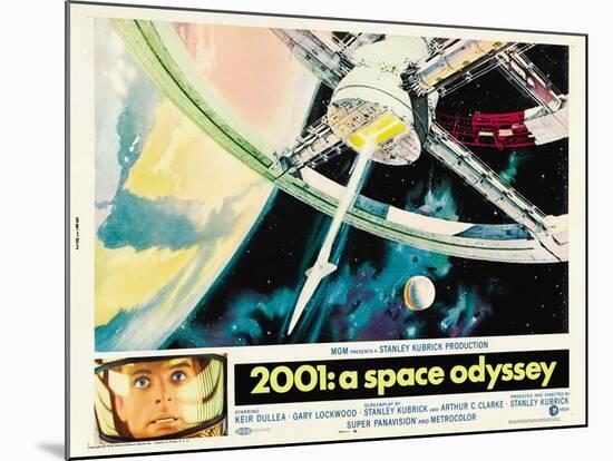 2001: A Space Odyssey, 1968-null-Mounted Art Print