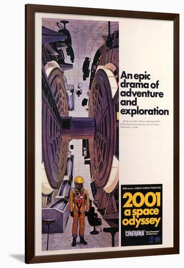 2001: A Space Odyssey, 1968-null-Framed Art Print