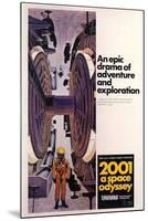 2001: A Space Odyssey, 1968-null-Mounted Art Print