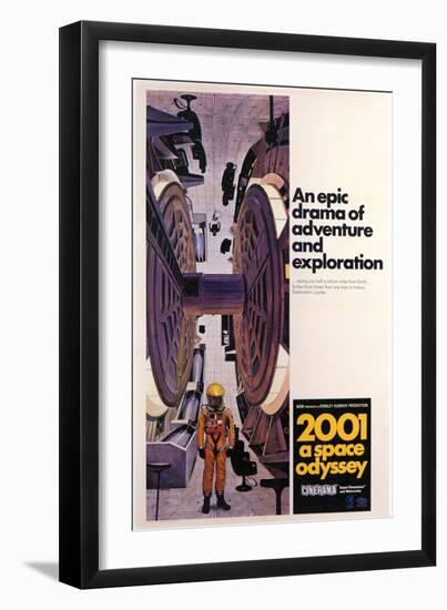 2001: A Space Odyssey, 1968-null-Framed Art Print