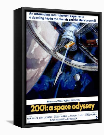 2001: A Space Odyssey, 1968-null-Framed Stretched Canvas