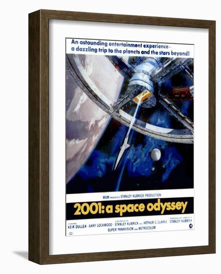 2001: A Space Odyssey, 1968-null-Framed Art Print