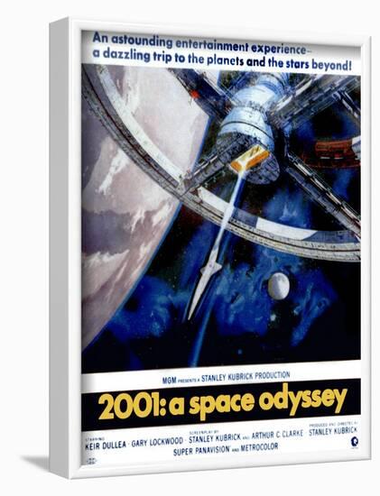 2001: A Space Odyssey, 1968-null-Framed Art Print