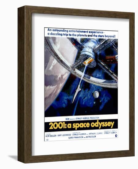 2001: A Space Odyssey, 1968-null-Framed Art Print