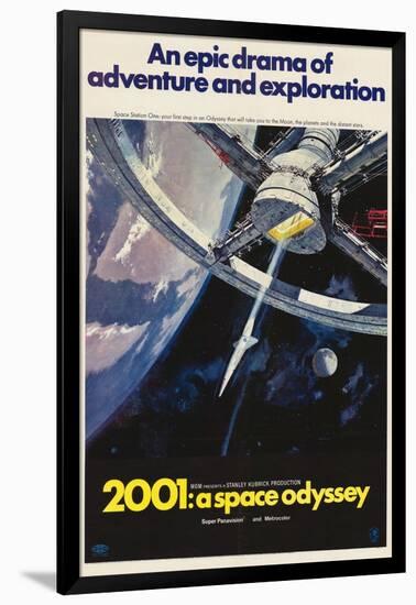 2001: A Space Odyssey, 1968-null-Framed Poster
