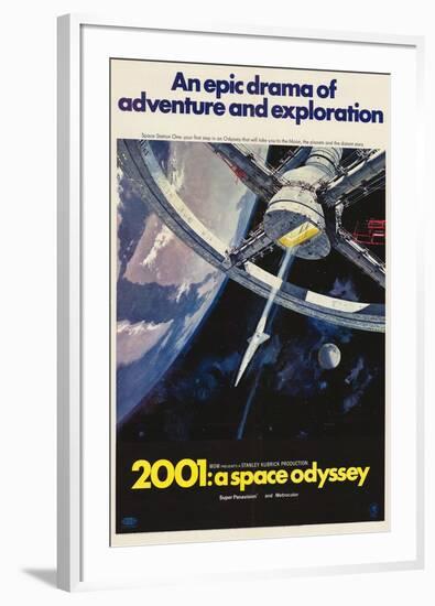 2001: A Space Odyssey, 1968-null-Framed Poster